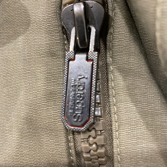 Men’s army inspired SuperDry coat - Picture 8 of 10